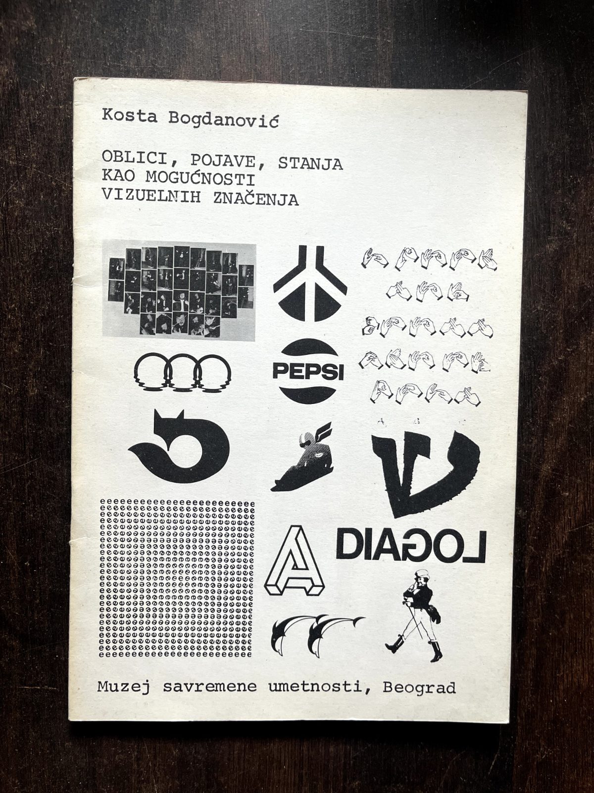 Oblici, pojave, stanja: kao mogucnosti vizuelnih znacenja