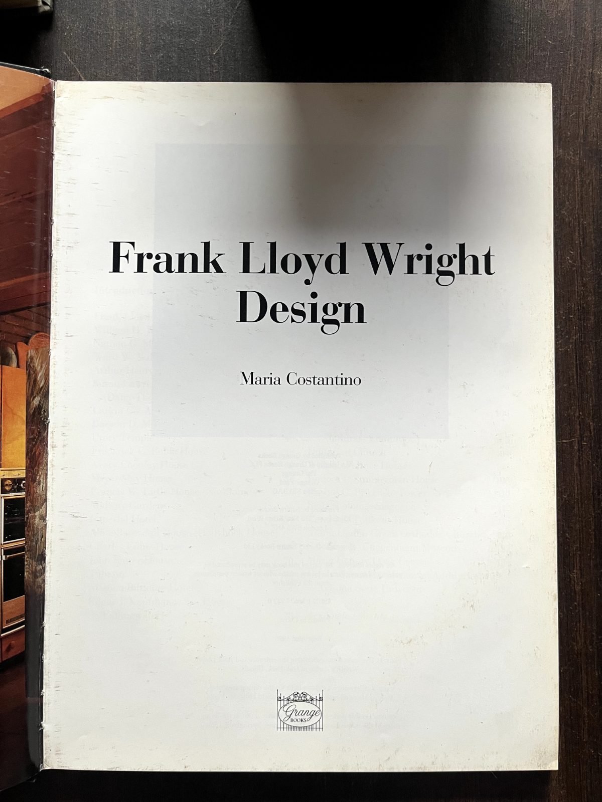 Frank Lloyd Wright Design