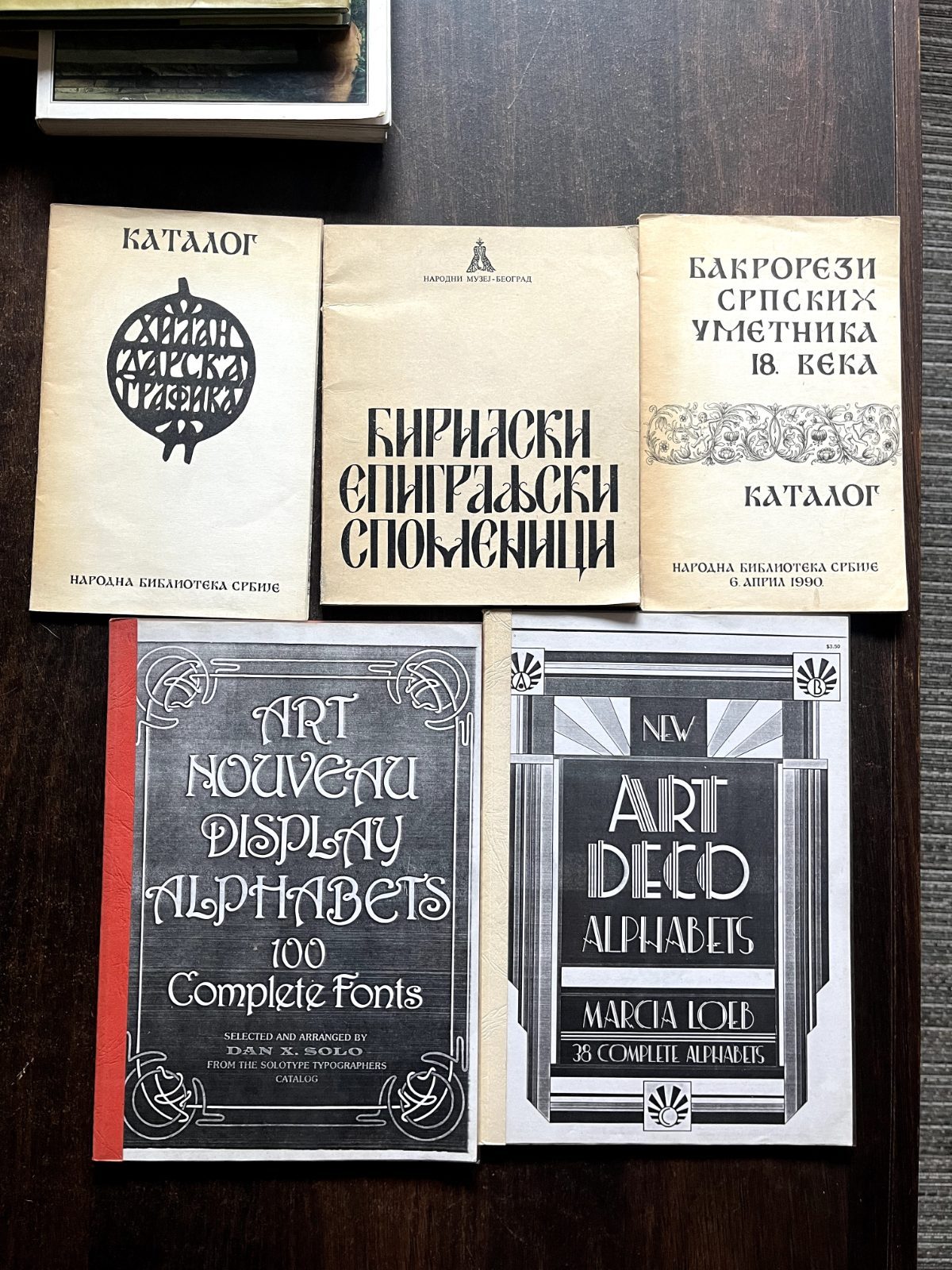 Set tipografskih skripti
